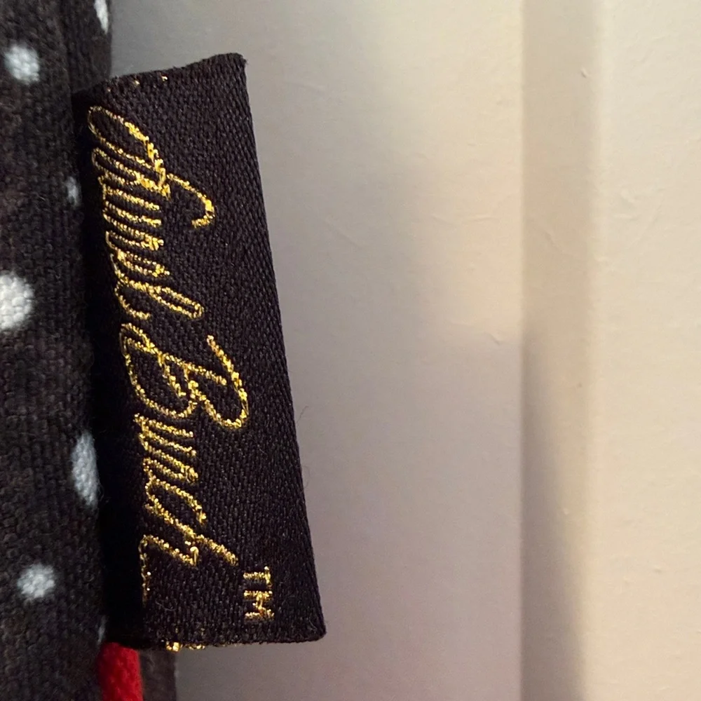 Laurel Burch Black and White Dog Dots Crossbody Tote NWT - Picture 3 of 8